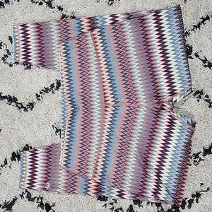 Greyson Womens Leggings Luna Canyon Peaks Print XL Multicolor | Athleisure